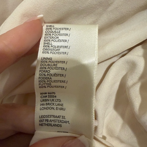 💋NWT💋BHLDN Cream Teddy Jacket from Anthropologie 039 - Picture 9 of 11